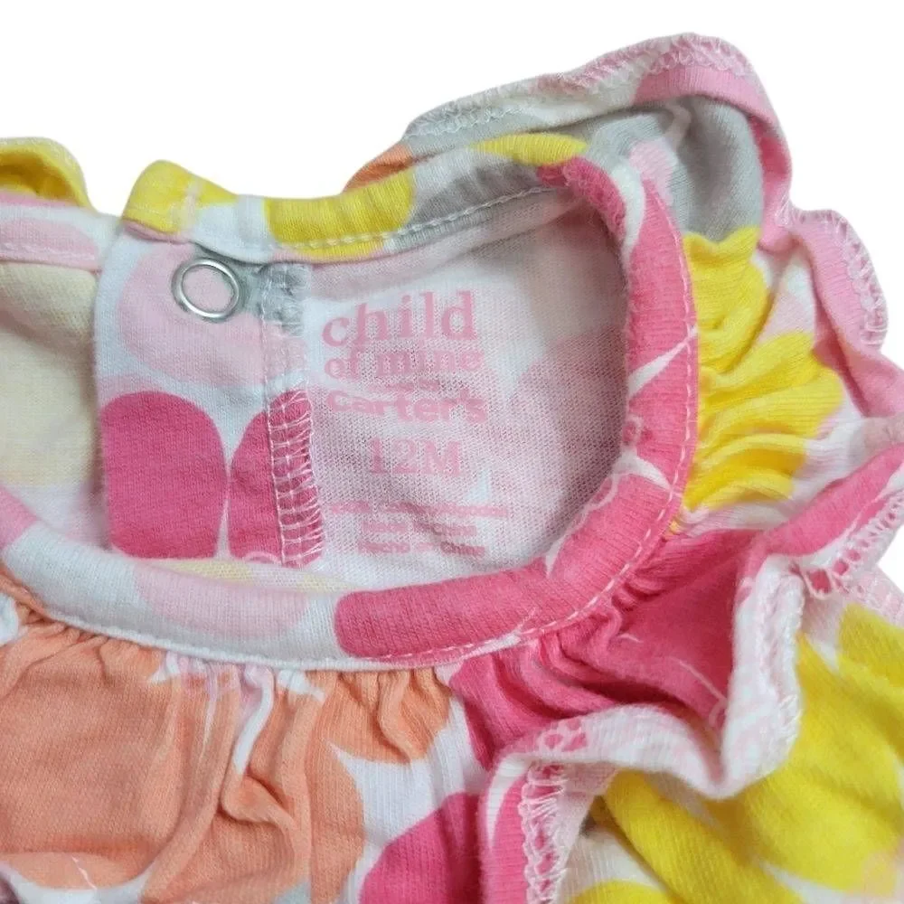 Carter's floral romper 12 months
